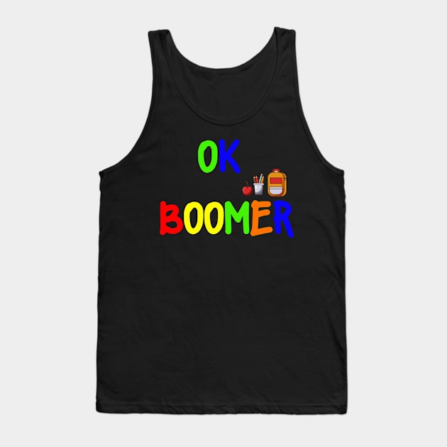 ok boomer kids Tank Top by Flipodesigner